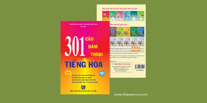 301 Câu Đàm Thoại Tiếng Hoa – Bộ Sách Có Hơn 11 Nghìn Người Mua